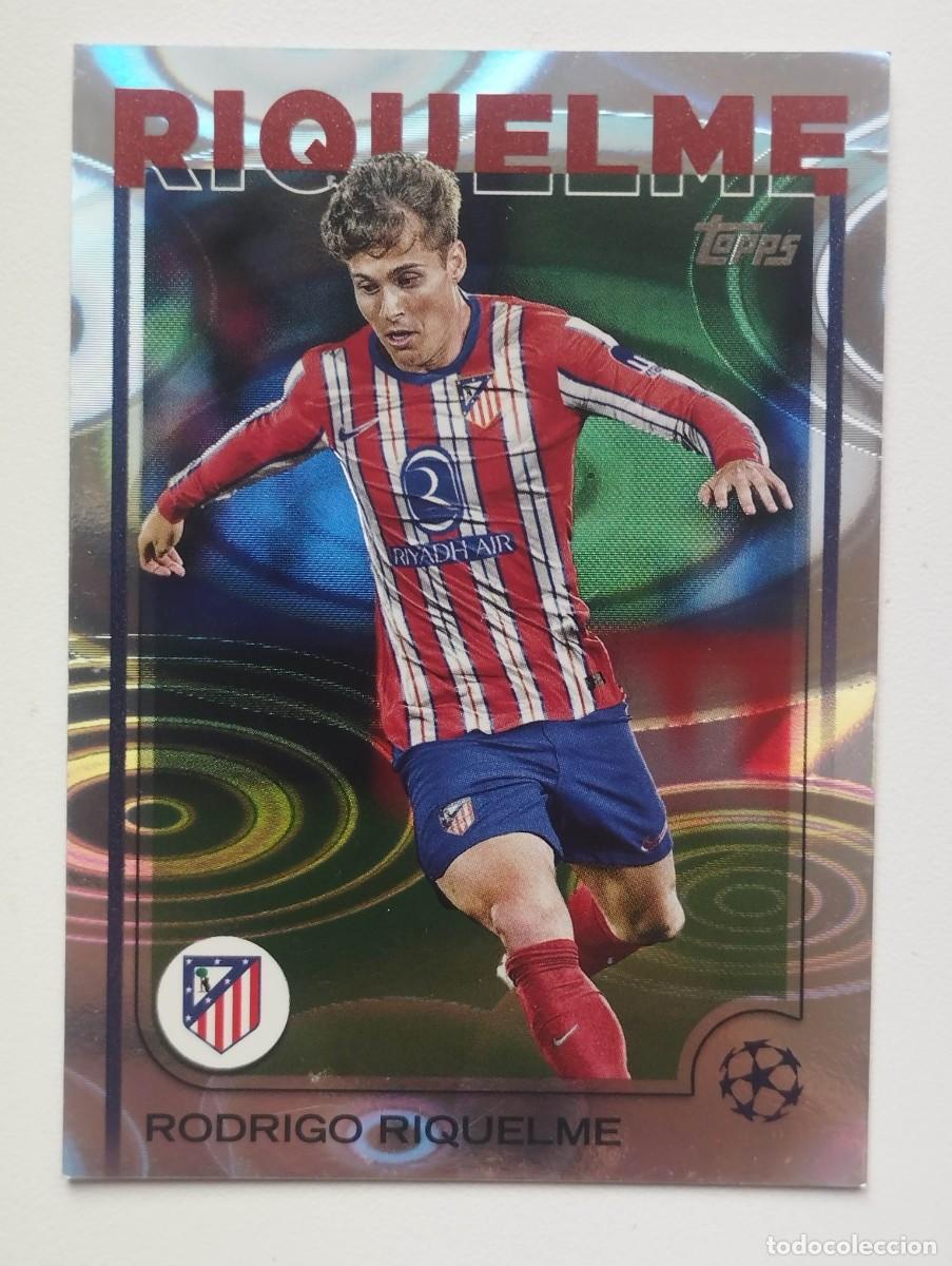 Cromos de f&uacute;tbol: CROMO CARD TOPPS UEFA CHAMPIONS LEAGUE 2024 2025 24 25 RODRIGO RIQUELME 37 ATLETICO DE MADRID