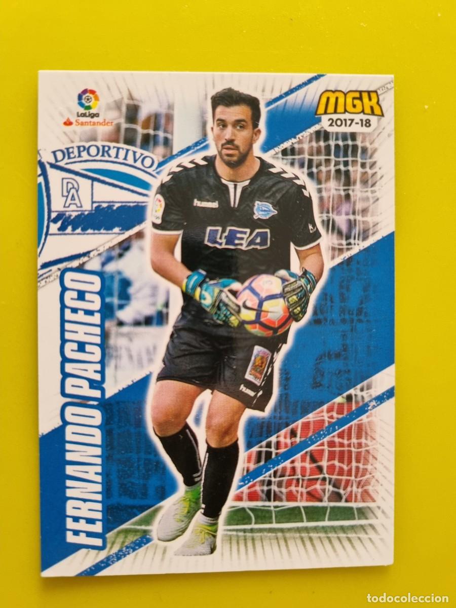 Figurine di Calcio: CROMO FUTBOL MEGACRACKS 2 FERNANDO PACHECO DPTVO ALAVES 17 18 2017 2018 AR1026