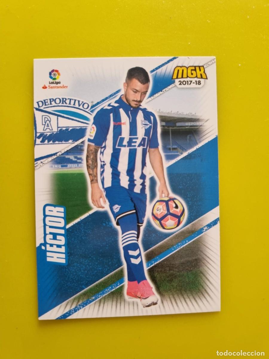 Cromos de Futebol: CROMO FUTBOL MEGACRACKS 9 H&Eacute;CTOR DPTVO ALAVES 17 18 2017 2018 AR1026