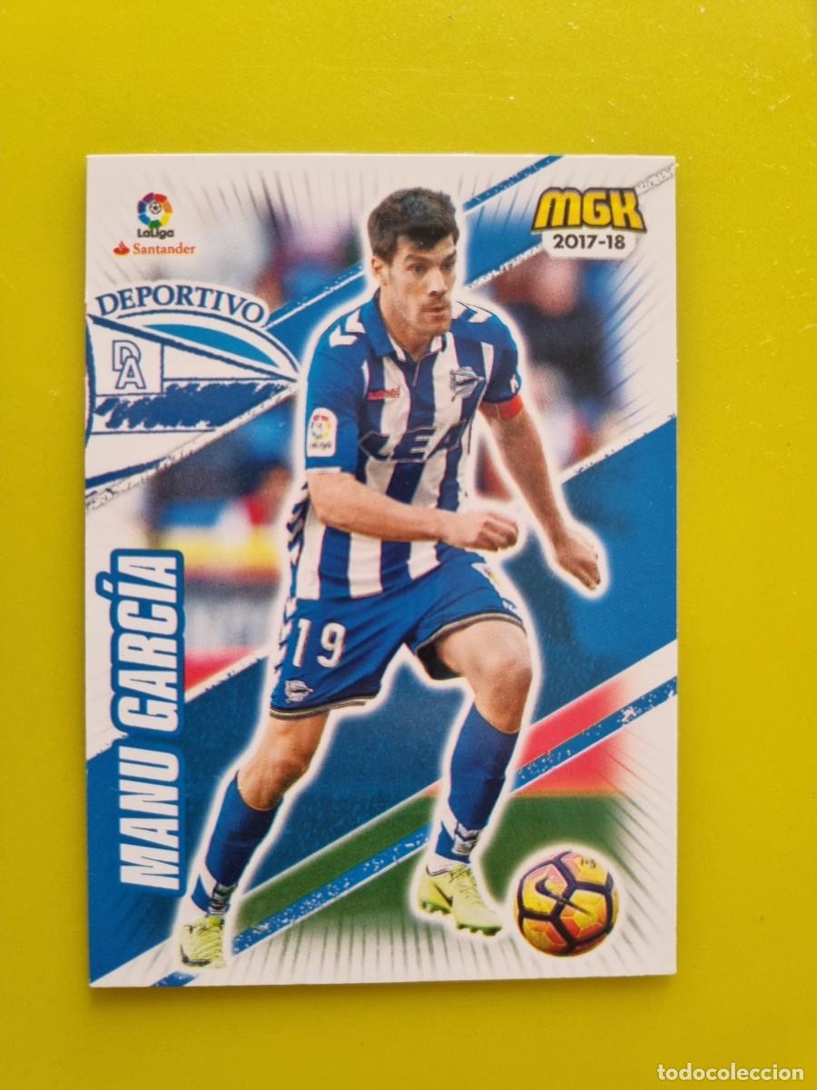 Cromos de Futebol: CROMO FUTBOL MEGACRACKS 10 MANU GARCIA DPTVO ALAVES 17 18 2017 2018 AR1026