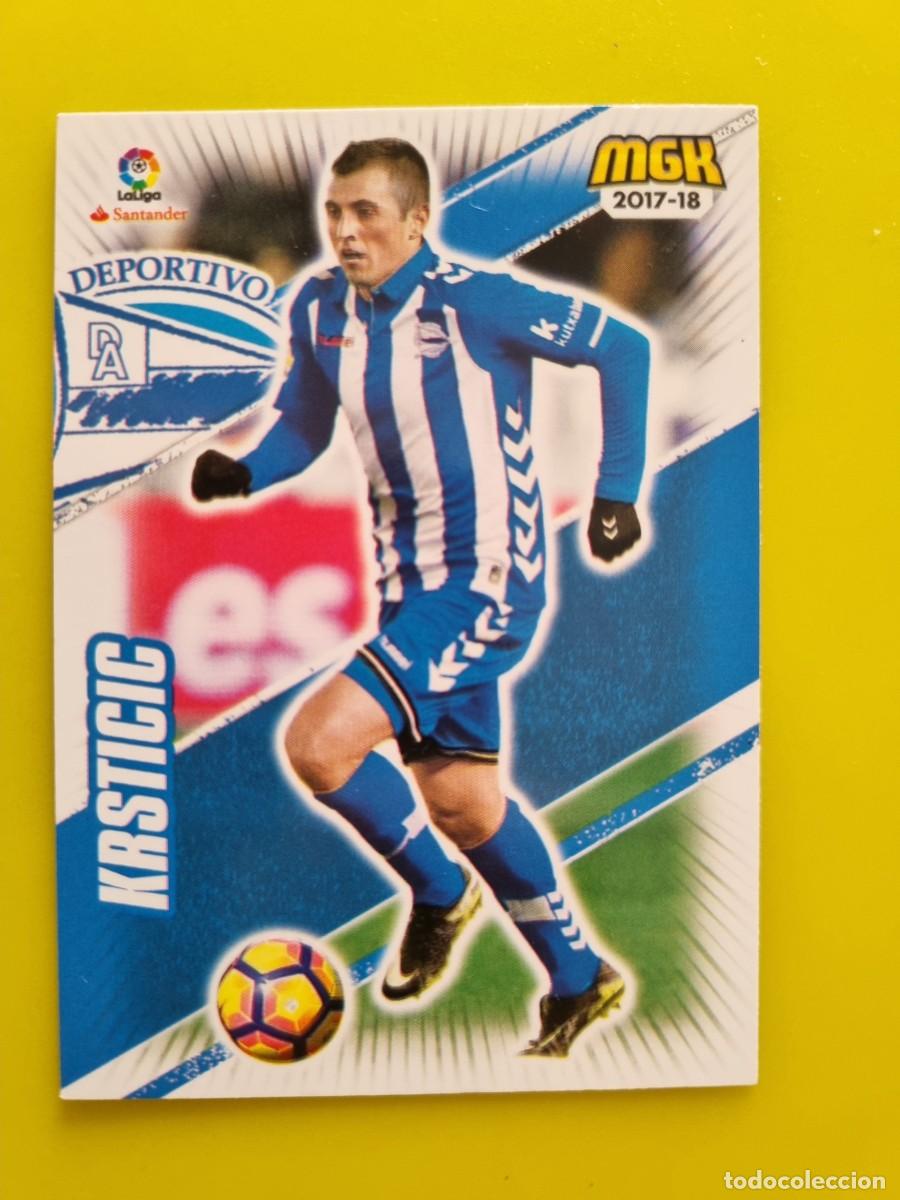 Cromos de Futebol: CROMO FUTBOL MEGACRACKS 12 KRSTICIC DPTVO ALAVES 17 18 2017 2018 AR1026