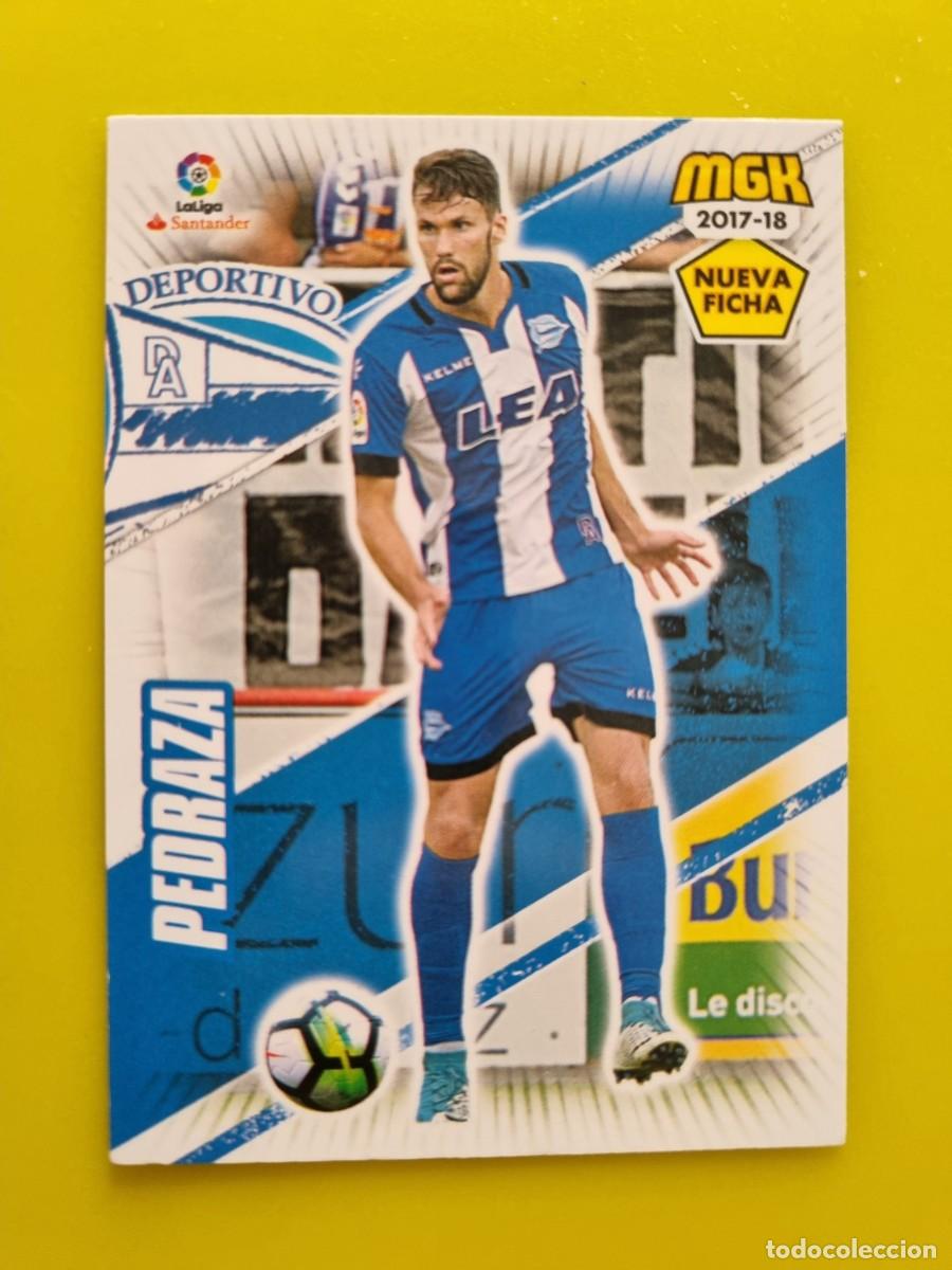 Cromos de f&uacute;tbol: CROMO FUTBOL MEGACRACKS 13 BIS PEDRAZA DPTVO ALAVES 17 18 2017 2018 AR1026