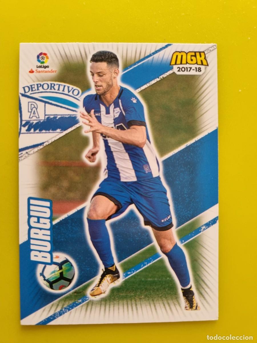Cromos de f&uacute;tbol: CROMO FUTBOL MEGACRACKS 14 BURGUI DPTVO ALAVES 17 18 2017 2018 AR1026