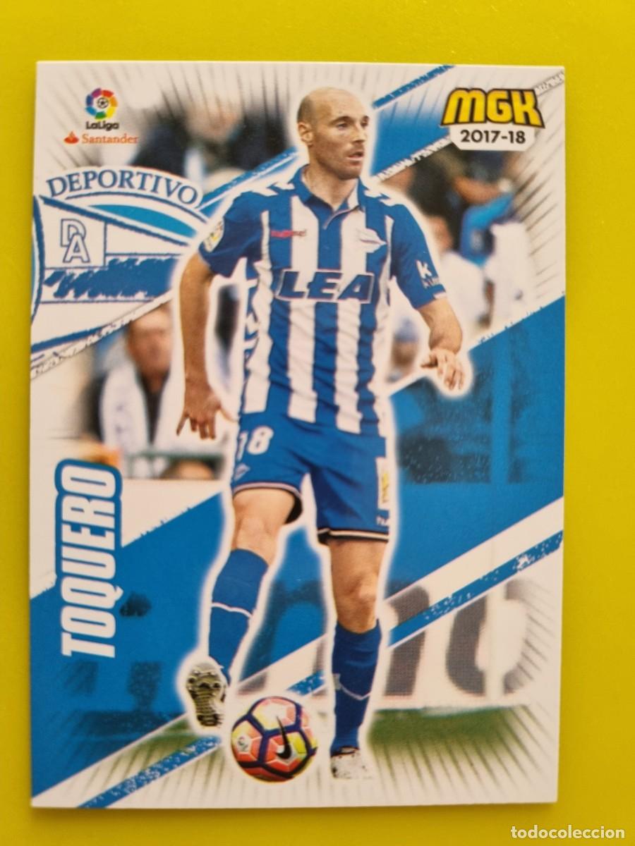 Cromos de f&uacute;tbol: CROMO FUTBOL MEGACRACKS 16 TOQUERO DPTVO ALAVES 17 18 2017 2018 AR1026