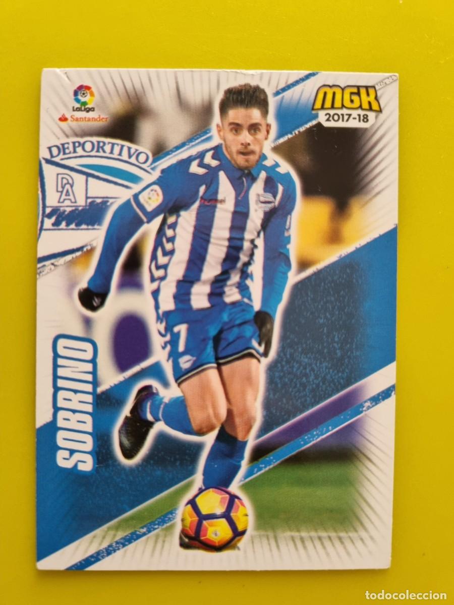 Cromos de f&uacute;tbol: CROMO FUTBOL MEGACRACKS 17 SOBRINO DPTVO ALAVES 17 18 2017 2018 AR1026
