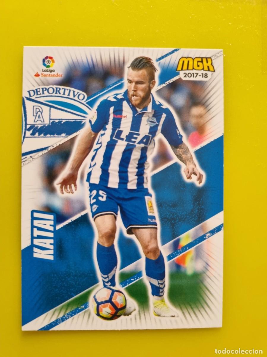 Cromos de f&uacute;tbol: CROMO FUTBOL MEGACRACKS 18 KATAI DPTVO ALAVES 17 18 2017 2018 AR1026