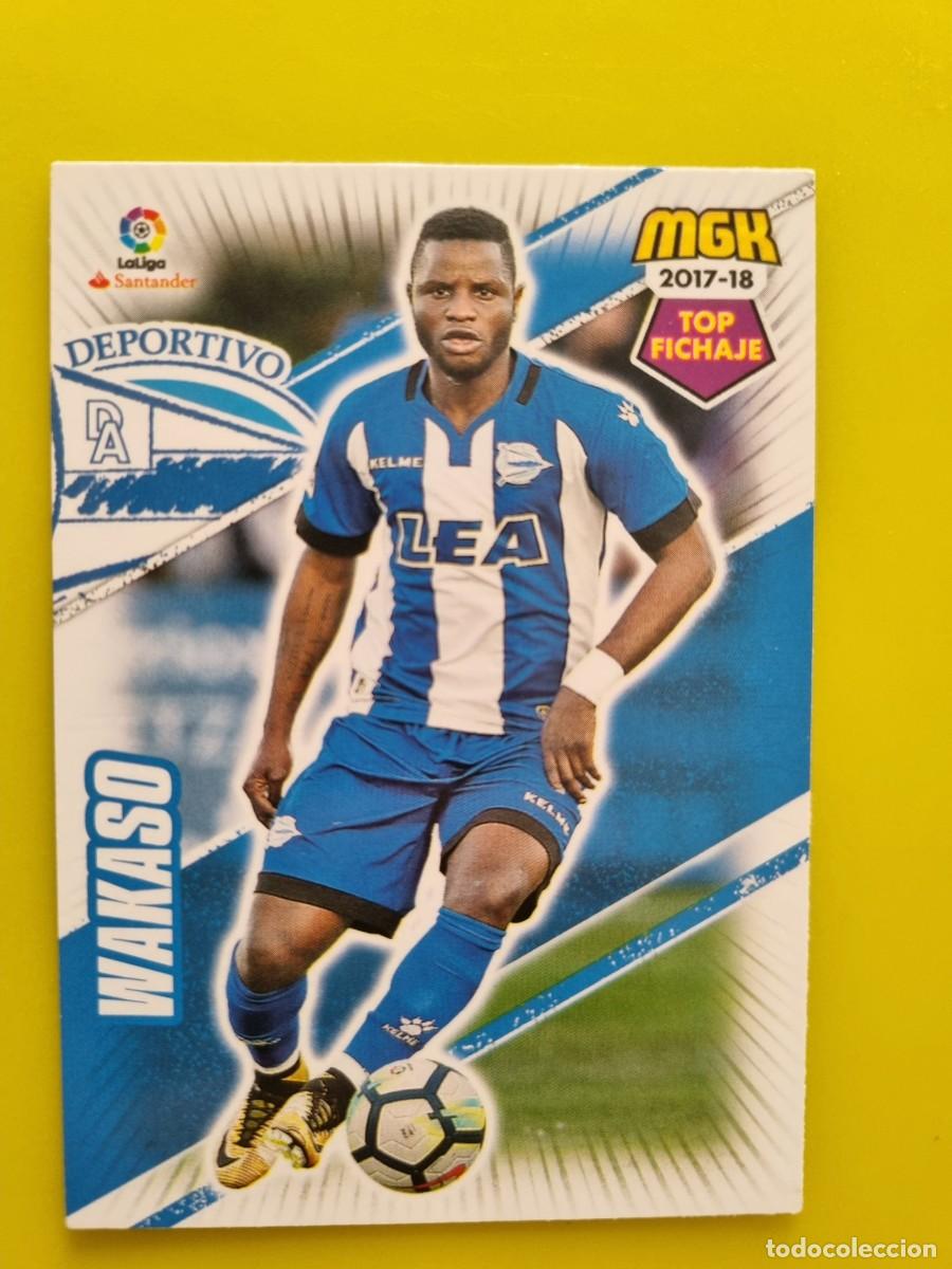 Cromos de f&uacute;tbol: CROMO FUTBOL MEGACRACKS 20 WAKASO DPTVO ALAVES 17 18 2017 2018 AR1026