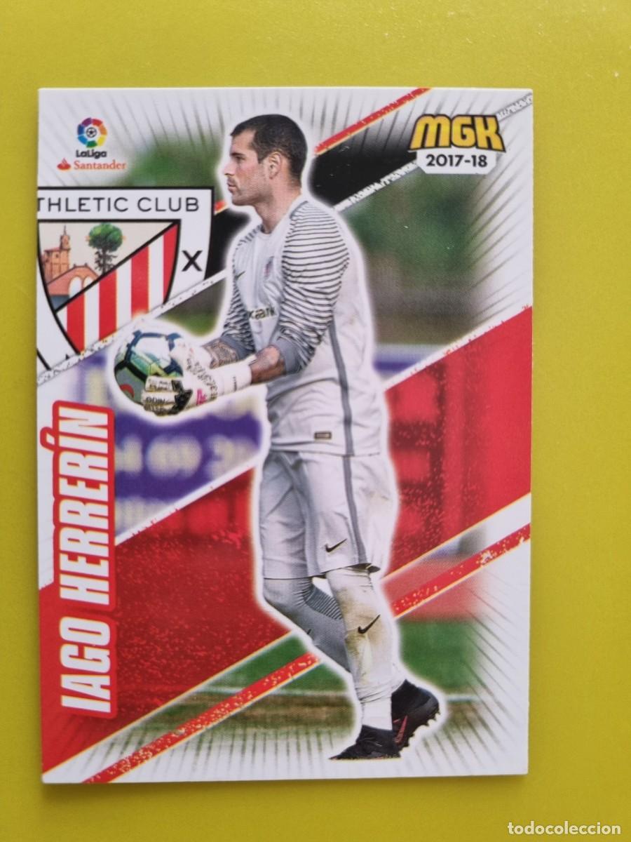 Cromos de f&uacute;tbol: CROMO FUTBOL MEGACRACKS 30 IAGO HERRERIN ATH BILBAO 17 18 2017 2018 AR1026