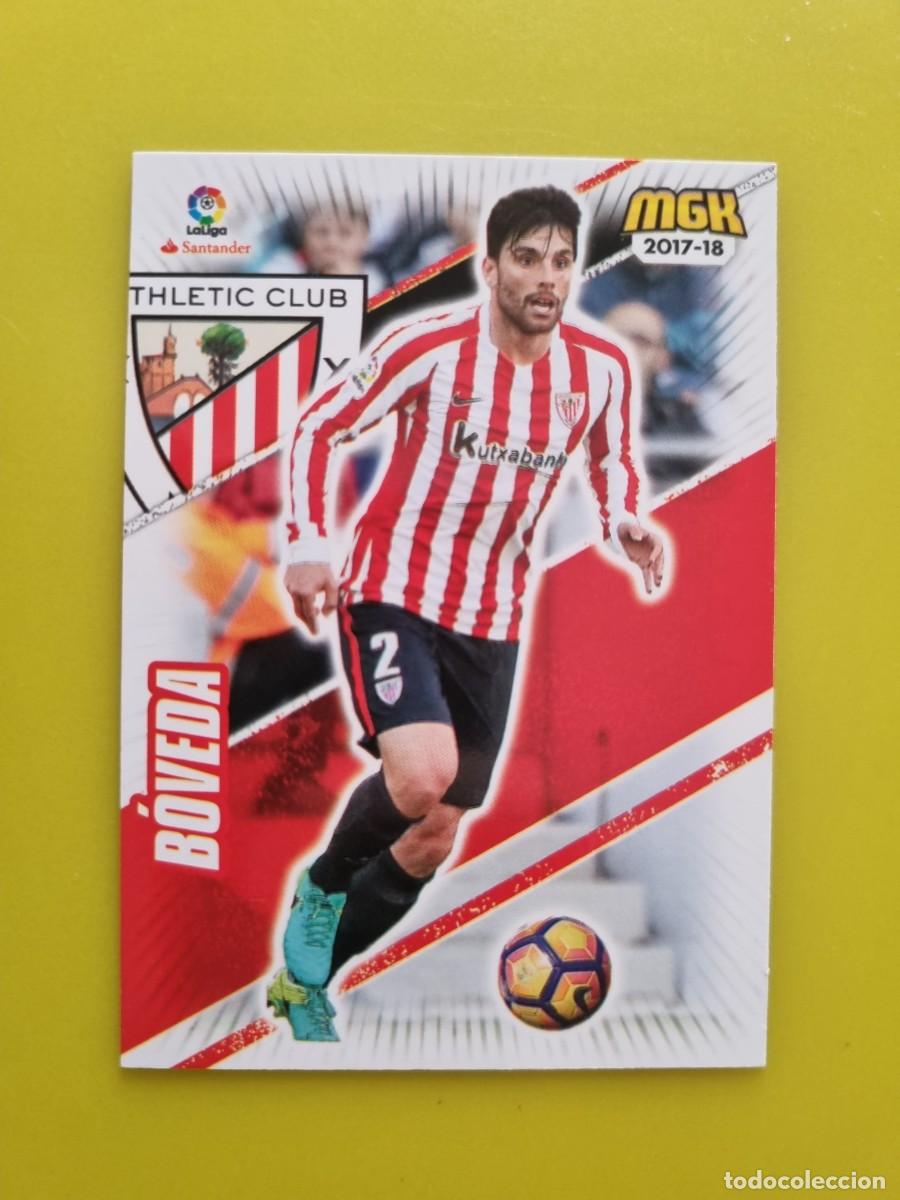 Cromos de f&uacute;tbol: CROMO FUTBOL MEGACRACKS 34 BOVEDA ATH BILBAO 17 18 2017 2018 AR1026