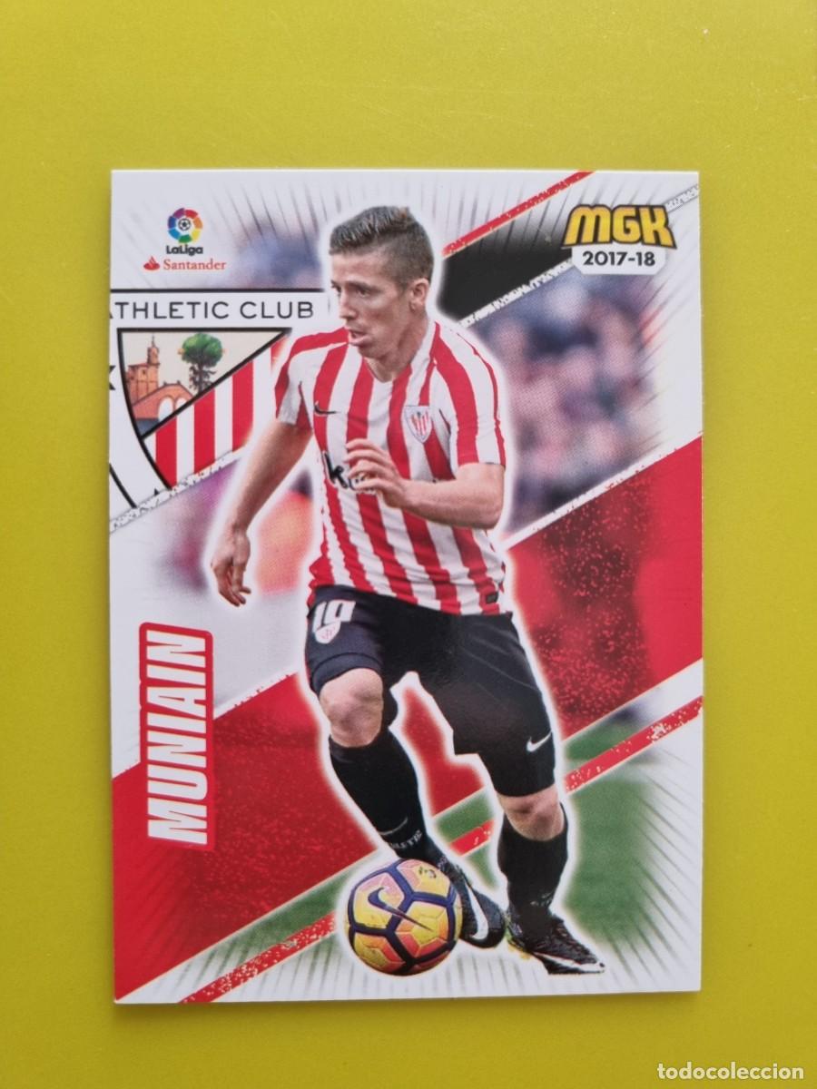 Cromos de f&uacute;tbol: CROMO FUTBOL MEGACRACKS 42 MUNIAIN ATH BILBAO 17 18 2017 2018 AR1026