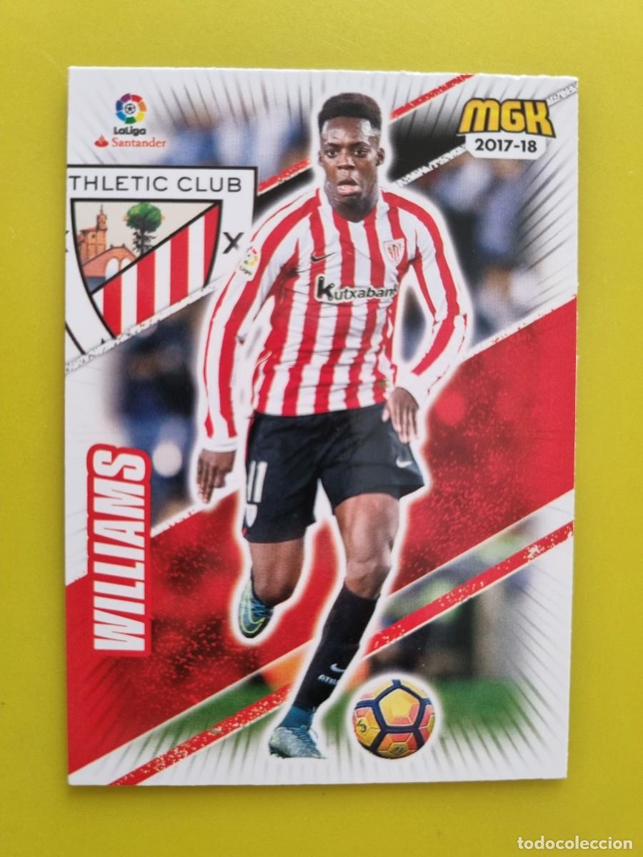 Cromos de f&uacute;tbol: CROMO FUTBOL MEGACRACKS 43 WILLIAMS ATH BILBAO 17 18 2017 2018 AR1026