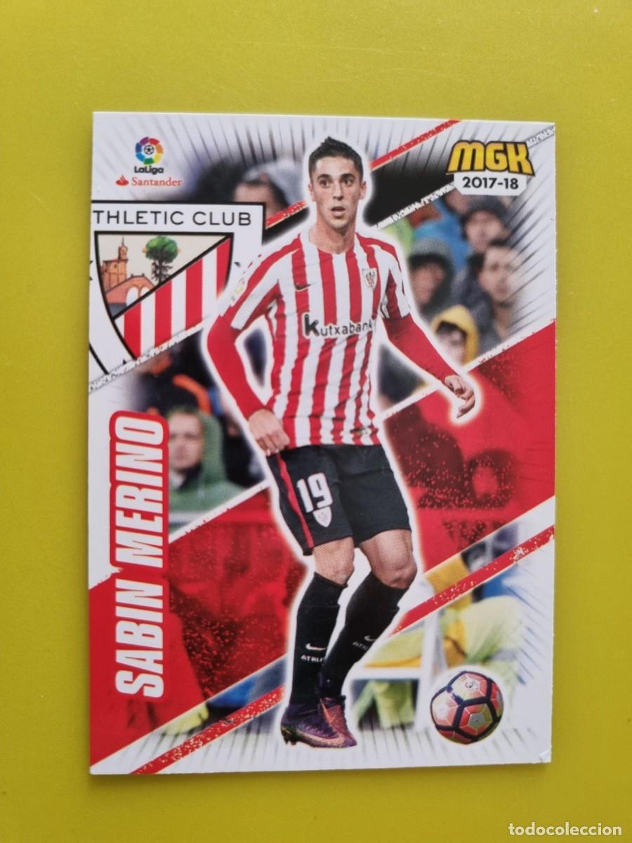 Cromos de f&uacute;tbol: CROMO FUTBOL MEGACRACKS 44 SABIN MERINO ATH BILBAO 17 18 2017 2018 AR1026