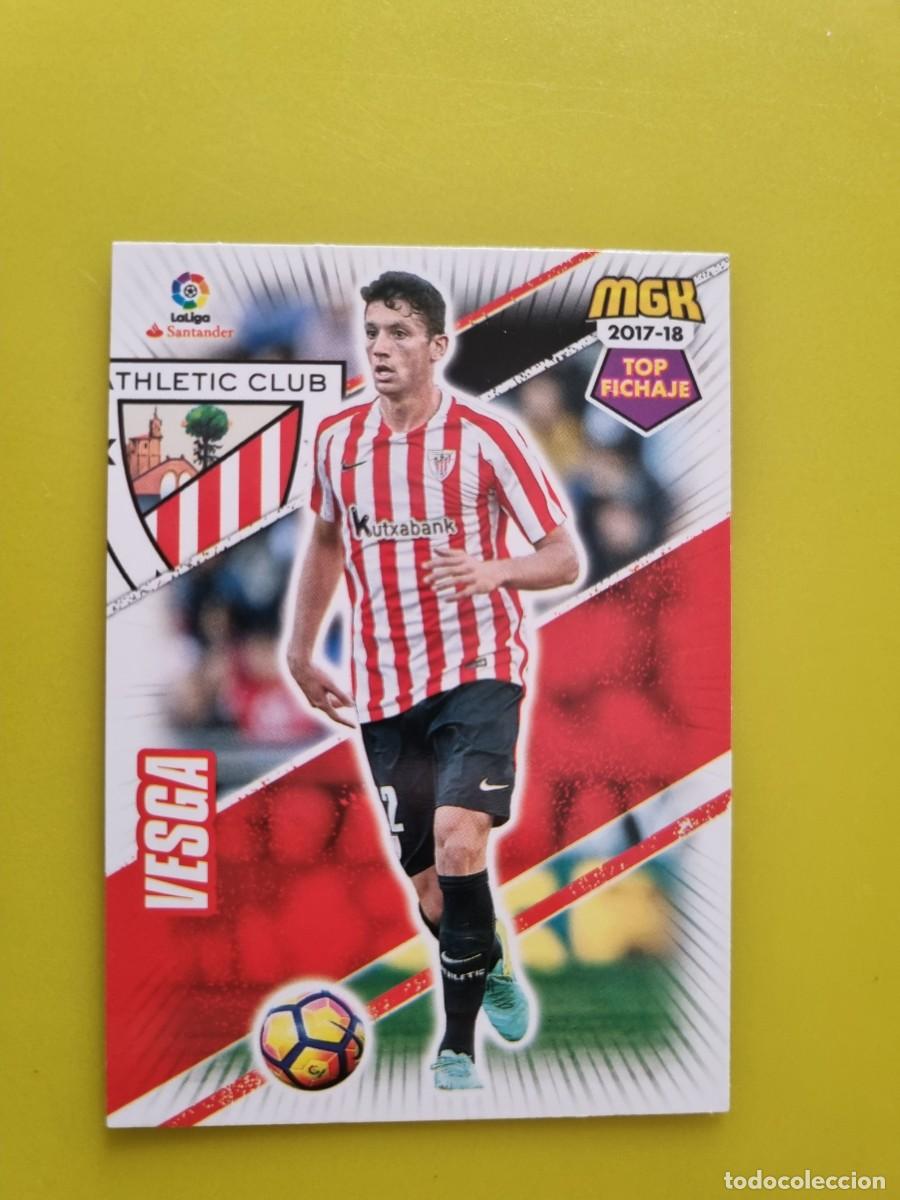 Cromos de f&uacute;tbol: CROMO FUTBOL MEGACRACKS 46 VESGA ATH BILBAO 17 18 2017 2018 AR1026