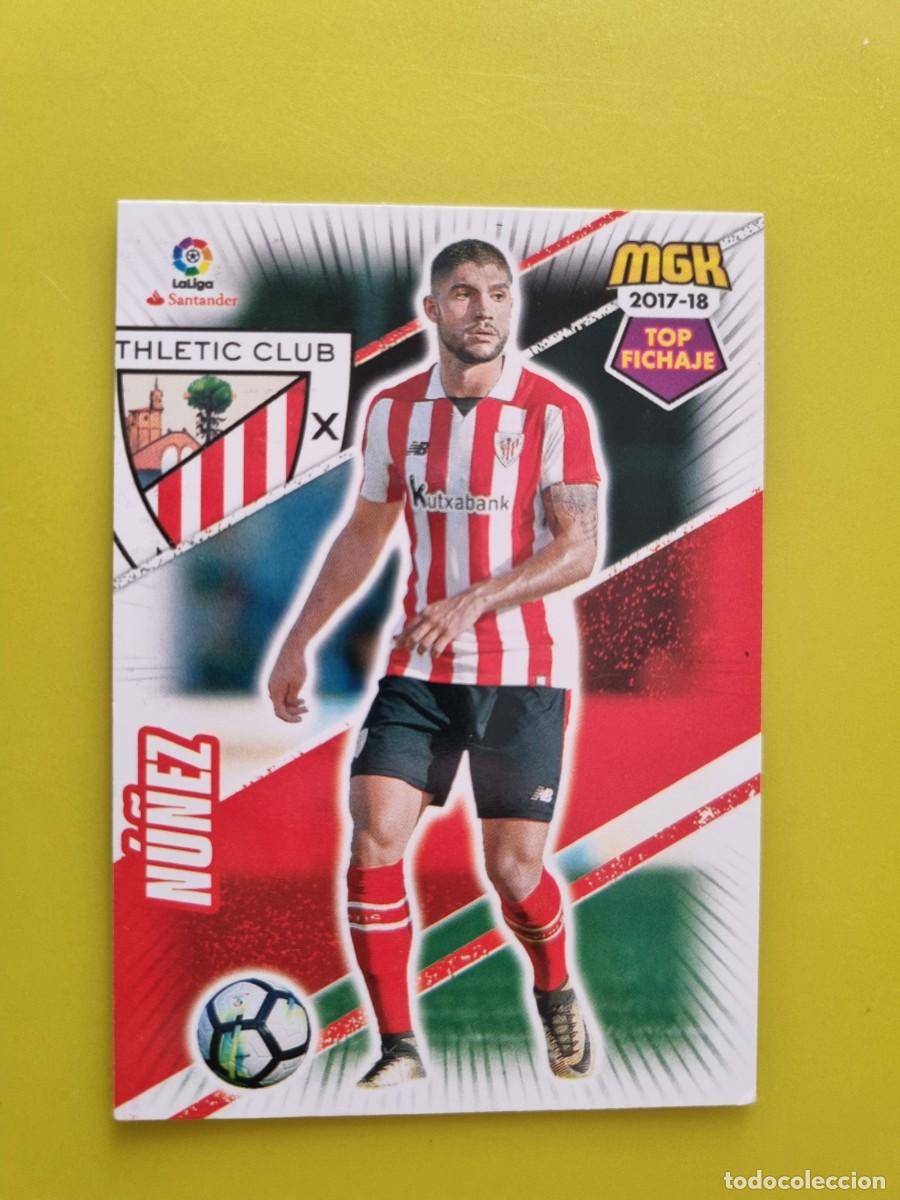 Cromos de f&uacute;tbol: CROMO FUTBOL MEGACRACKS 47 NU&Ntilde;EZ ATH BILBAO 17 18 2017 2018 AR1026