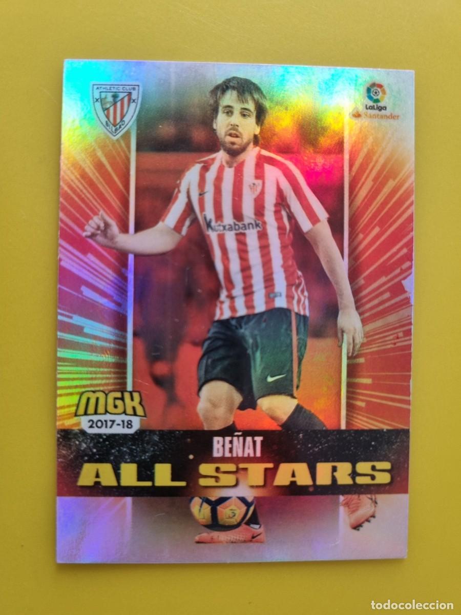 Cromos de f&uacute;tbol: CROMO FUTBOL MEGACRACKS 52 BE&Ntilde;AT ALL STARS ATH BILBAO 17 18 2017 2018 AR1026