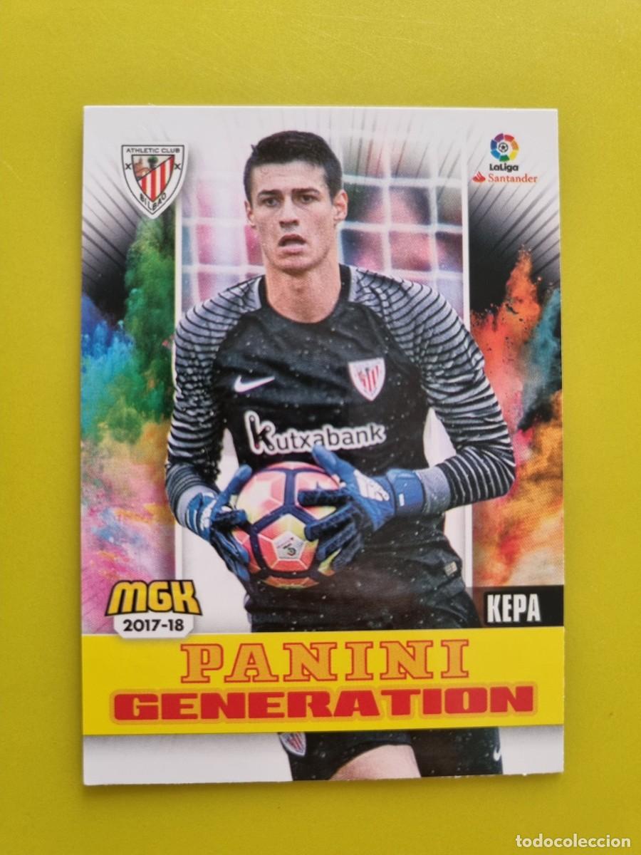 Cromos de f&uacute;tbol: CROMO FUTBOL MEGACRACKS 54 KEPA GENERATION ATH BILBAO 17 18 2017 2018 AR1026