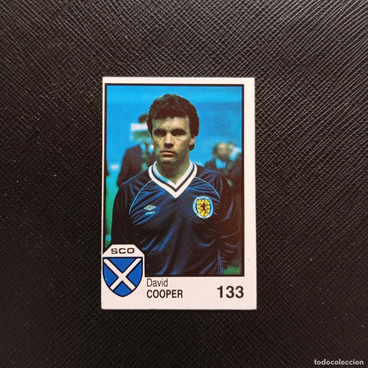 Cromos de f&uacute;tbol: 133 COOPER ESCOCIA BARNA MEXICO MUNDIAL 1986 CROMO FUTBOL 86 - SIN PEGAR - A106 PG154