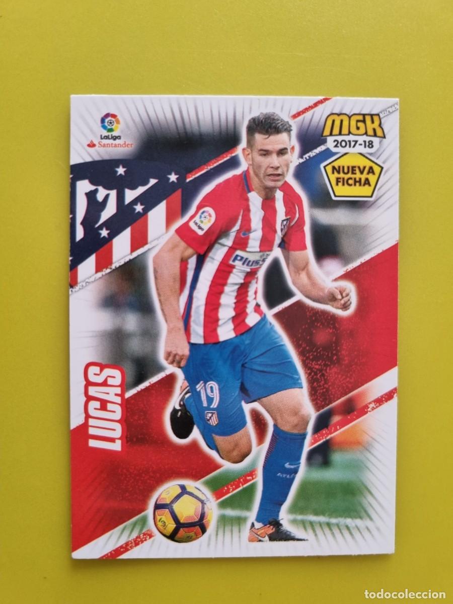 Cartes &agrave; collectionner de Football: CROMO FUTBOL MEGACRACKS 63 BIS LUCAS AT DE MADRID 17 18 2017 2018 AR1026