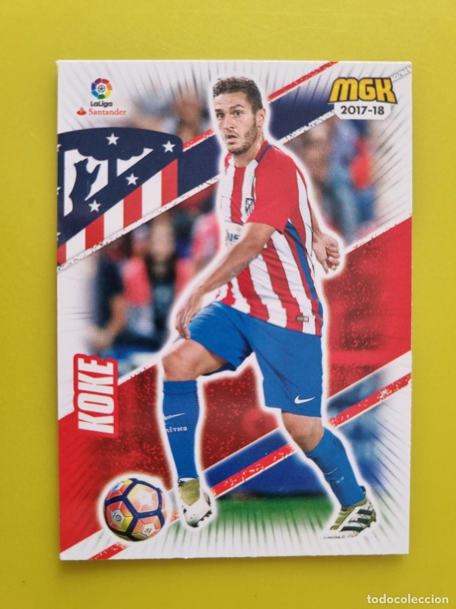 Football Stickers: CROMO FUTBOL MEGACRACKS 65 KOKE AT DE MADRID 17 18 2017 2018 AR1026