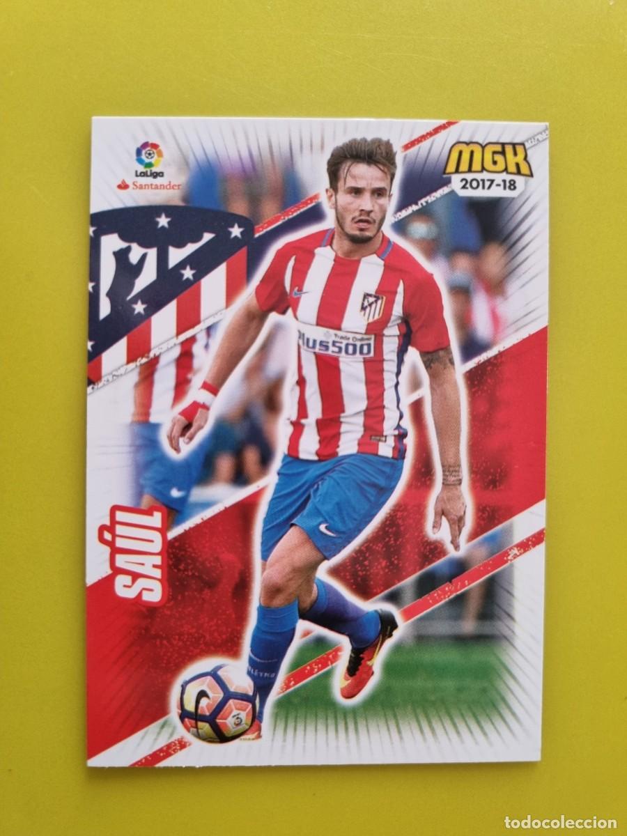 Football Stickers: CROMO FUTBOL MEGACRACKS 66 SAUL AT DE MADRID 17 18 2017 2018 AR1026