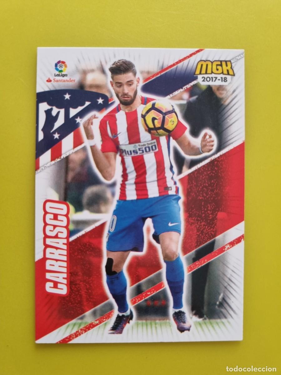 Fu&szlig;ball-Sticker: CROMO FUTBOL MEGACRACKS 67 CARRASCO AT DE MADRID 17 18 2017 2018 AR1026