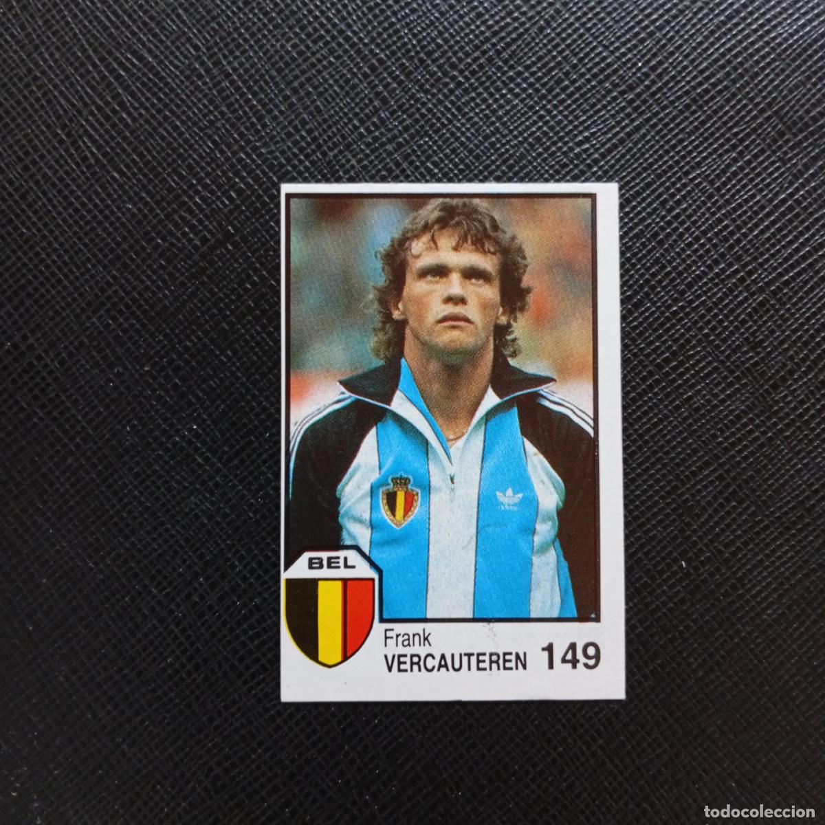 Fu&szlig;ball-Sticker: 149 VERECAUTEREN BELGICA BARNA MEXICO MUNDIAL 1986 CROMO FUTBOL 86 - SIN PEGAR - A106 PG172
