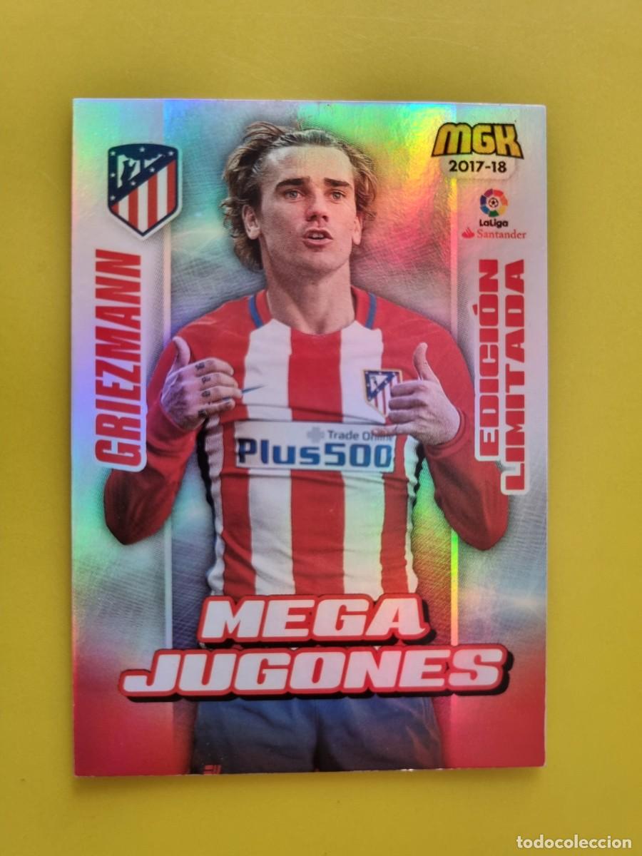 Fu&szlig;ball-Sticker: CROMO FUTBOL MEGACRACKS 70B GRIEZMANN JUGONES AT DE MADRID 17 18 2017 2018 AR1026