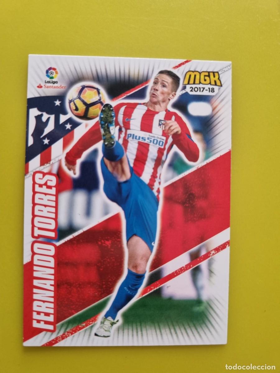Fu&szlig;ball-Sticker: CROMO FUTBOL MEGACRACKS 71 FERNANDO TORRES AT DE MADRID 17 18 2017 2018 AR1026