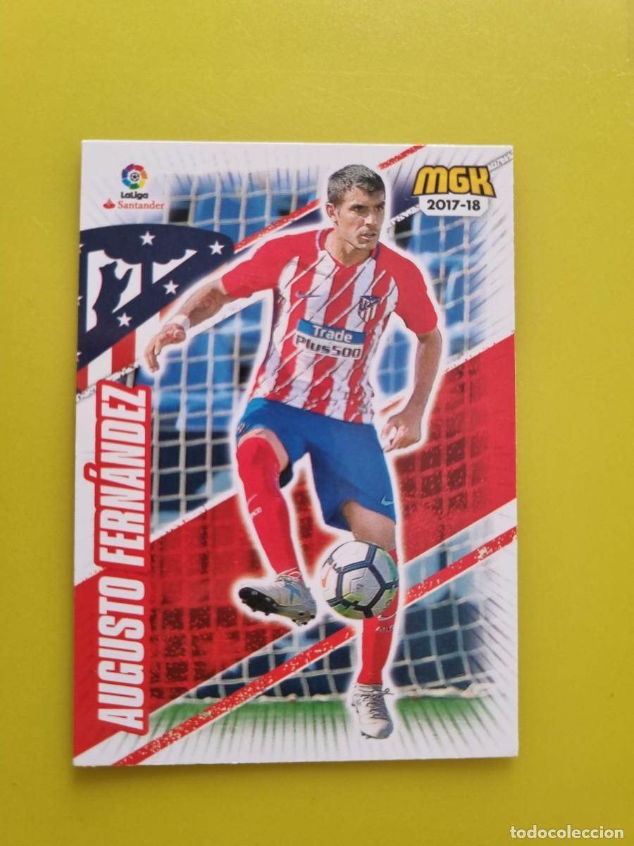 Fu&szlig;ball-Sticker: CROMO FUTBOL MEGACRACKS 74 AUGUSTO FERNANDEZ AT DE MADRID 17 18 2017 2018 AR1026