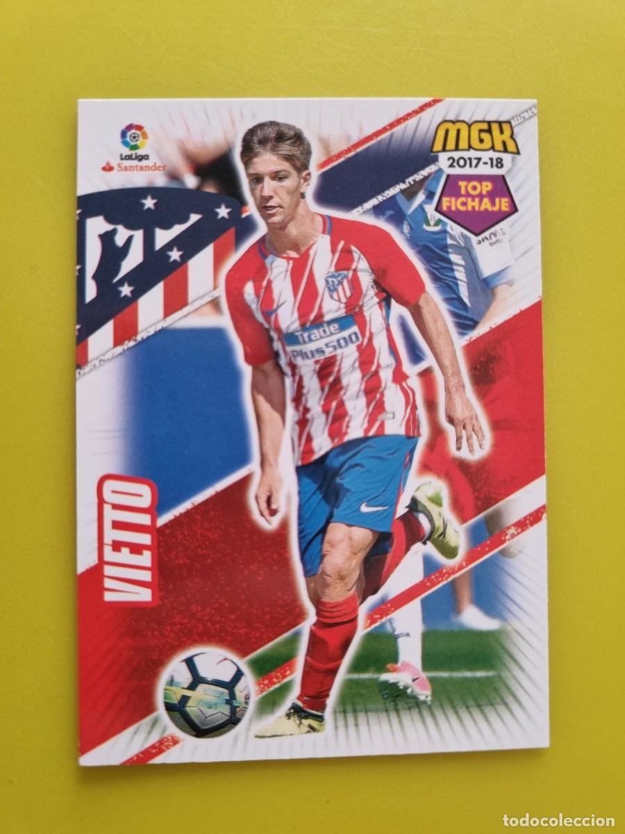 Fu&szlig;ball-Sticker: CROMO FUTBOL MEGACRACKS 75 VIETTO AT DE MADRID 17 18 2017 2018 AR1026