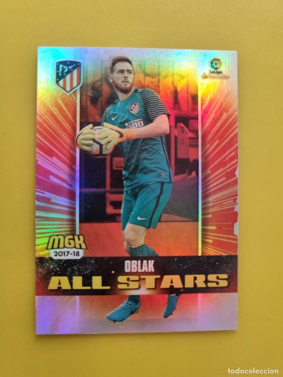 Fu&szlig;ball-Sticker: CROMO FUTBOL MEGACRACKS 79 OBLAK ALL STARS AT DE MADRID 17 18 2017 2018 AR1026