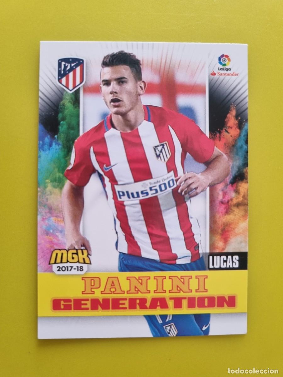 Fu&szlig;ball-Sticker: CROMO FUTBOL MEGACRACKS 81 LUCAS GENERATION AT DE MADRID 17 18 2017 2018 AR1026