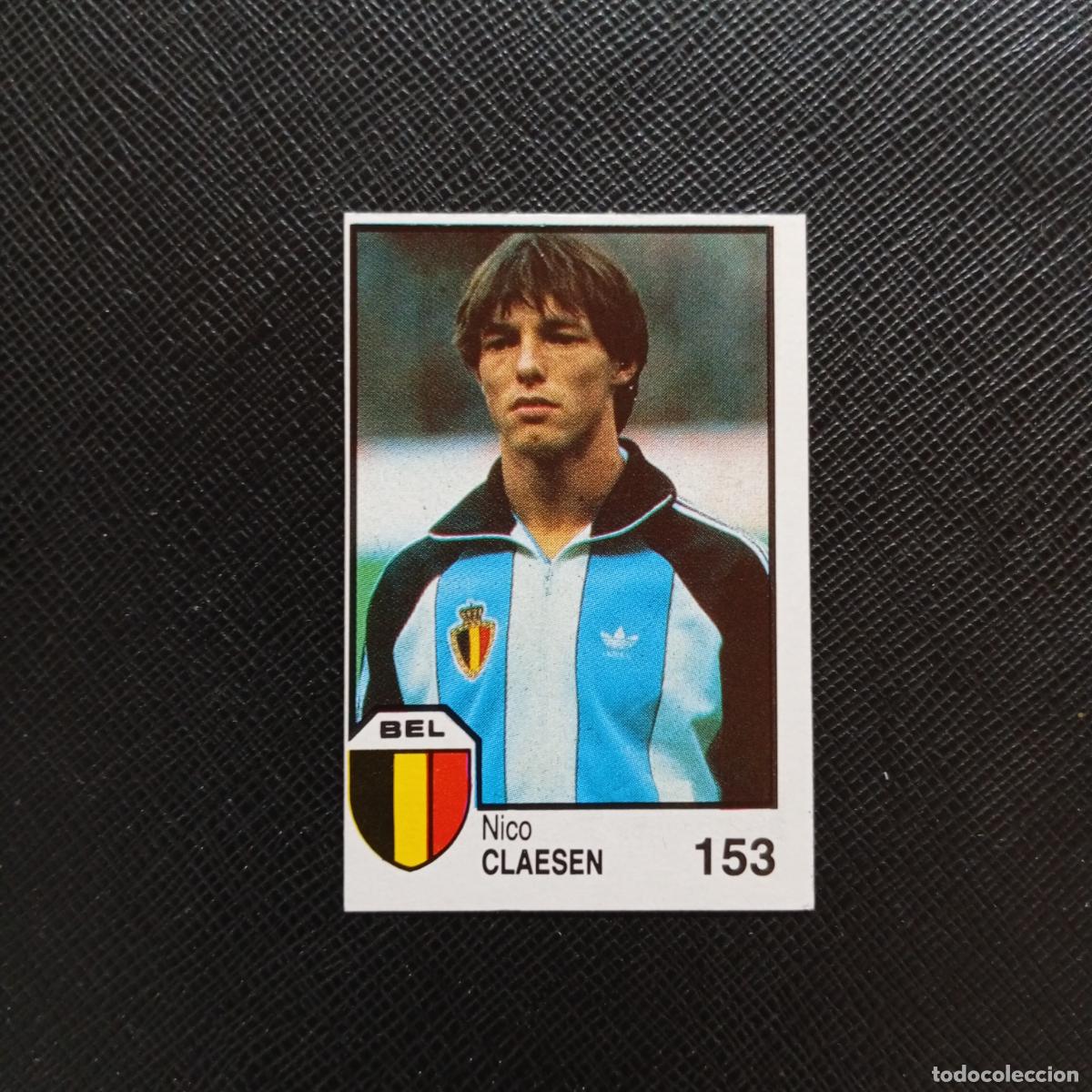 Fu&szlig;ball-Sticker: 153 CLAESEN BELGICA BARNA MEXICO MUNDIAL 1986 CROMO FUTBOL 86 - SIN PEGAR - A106 PG199