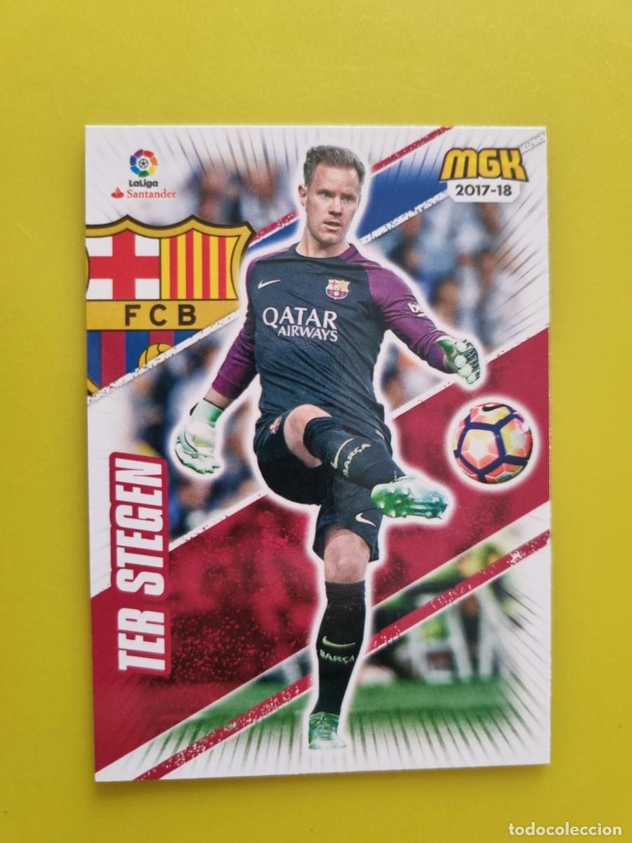 Fu&szlig;ball-Sticker: CROMO FUTBOL MEGACRACKS 83 TER STEGEN FC BARCELONA 17 18 2017 2018 AR1026
