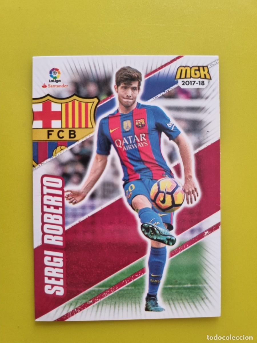 Football Stickers: CROMO FUTBOL MEGACRACKS 85 SERGI ROBERTO FC BARCELONA 17 18 2017 2018 AR1026