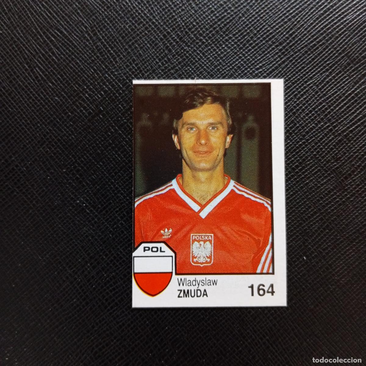 Football Stickers: 164 ZMUDA POLONIA BARNA MEXICO MUNDIAL 1986 CROMO FUTBOL 86 - SIN PEGAR - A106 PG217