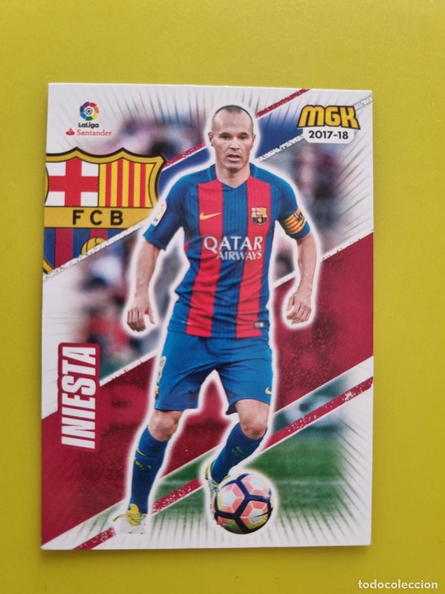 Football Stickers: CROMO FUTBOL MEGACRACKS 94 INIESTA FC BARCELONA 17 18 2017 2018 AR1026
