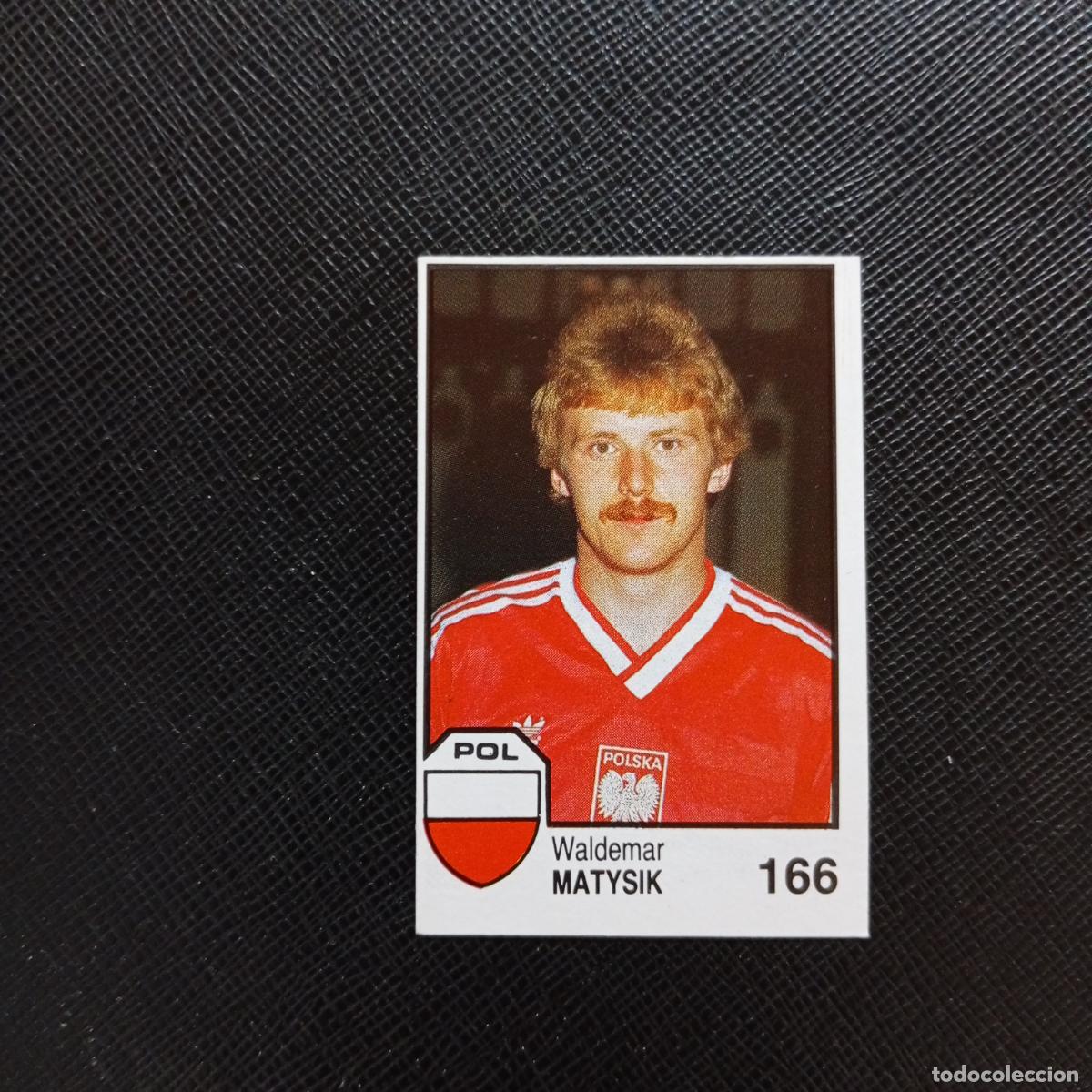 Football Stickers: 166 MATYSIK POLONIA BARNA MEXICO MUNDIAL 1986 CROMO FUTBOL 86 - SIN PEGAR - A106 PG235