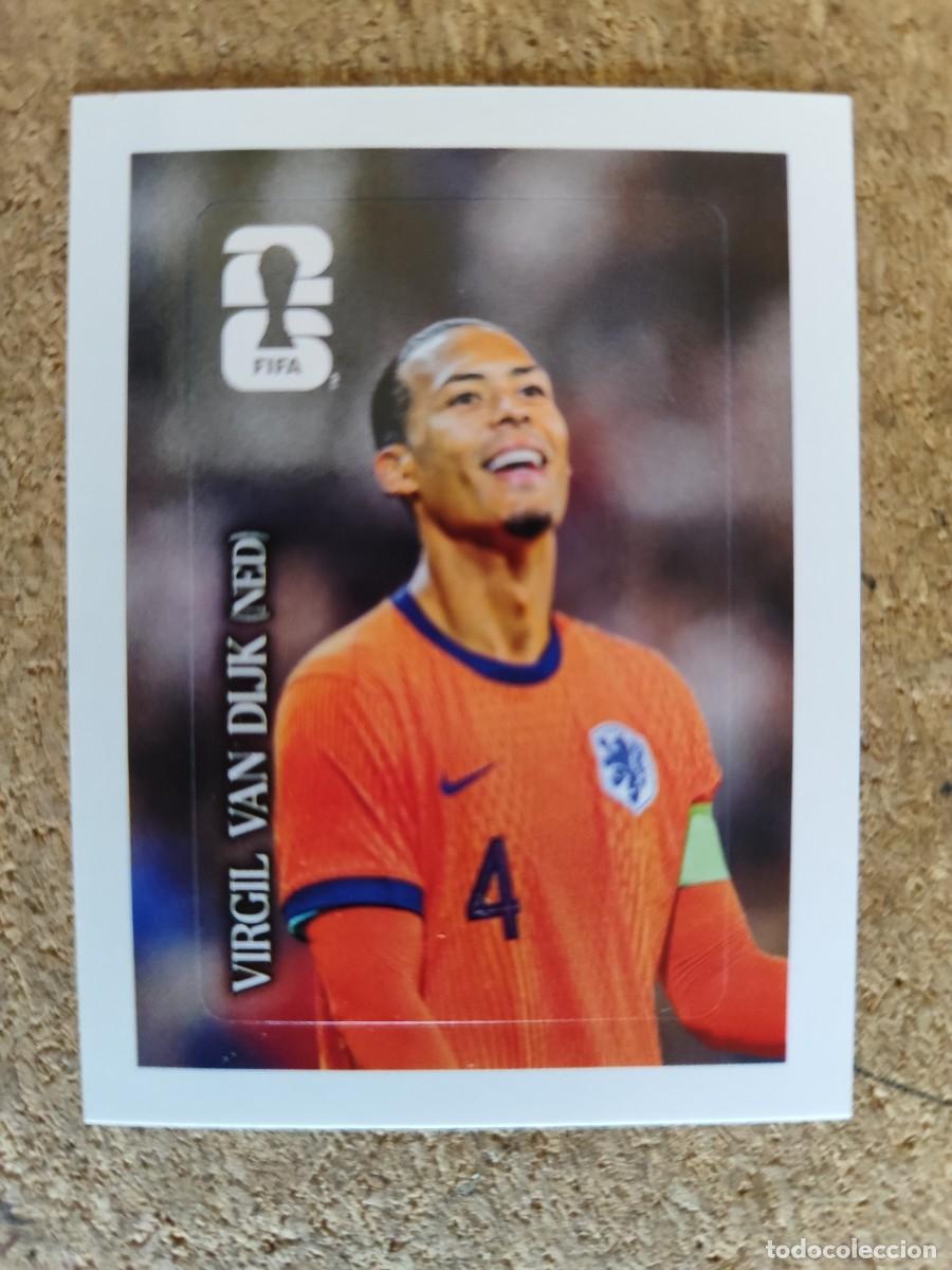 Cromos de f&uacute;tbol: FIFA WORLD CUP 2026 STICKER COCA COLA VAN DIJK HOLANDA # CC6 PANINI