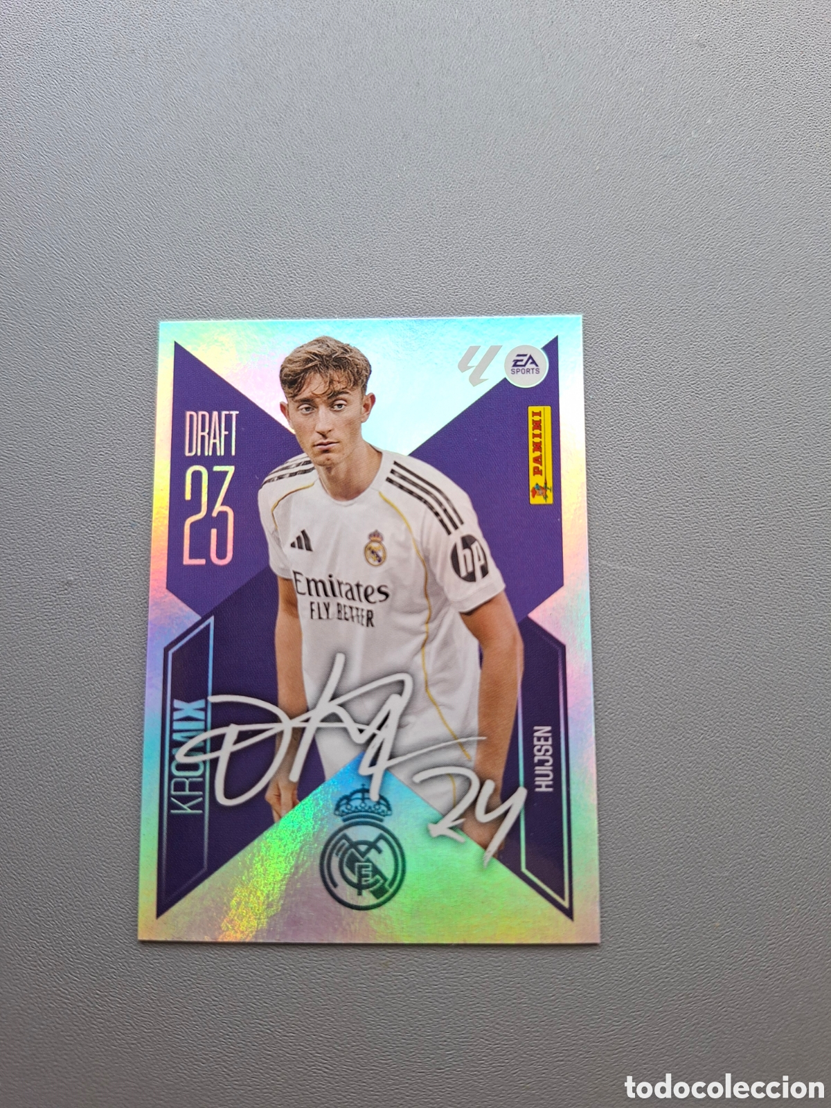 Cromos de f&uacute;tbol: Huijsen Kromix K10 Real Madrid - Liga Este 2026 2027 26 27