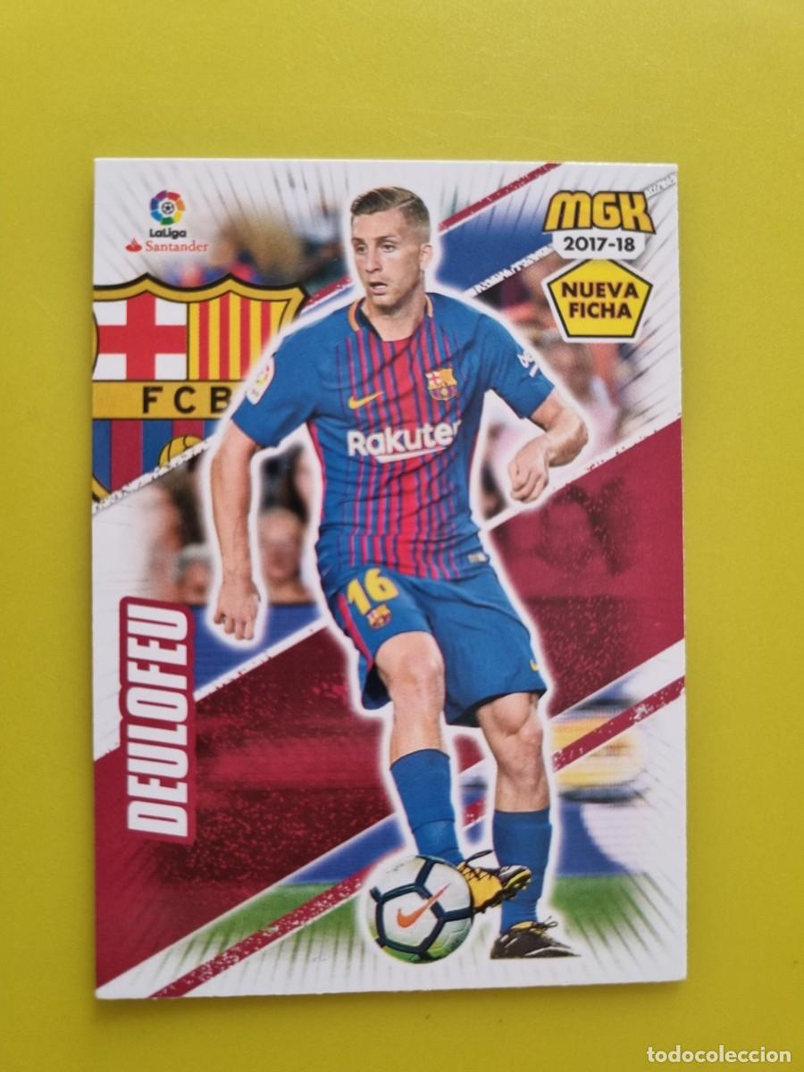 Cromos de f&uacute;tbol: CROMO FUTBOL MEGACRACKS 98 BIS DEULOFEU FC BARCELONA 17 18 2017 2018 AR1026