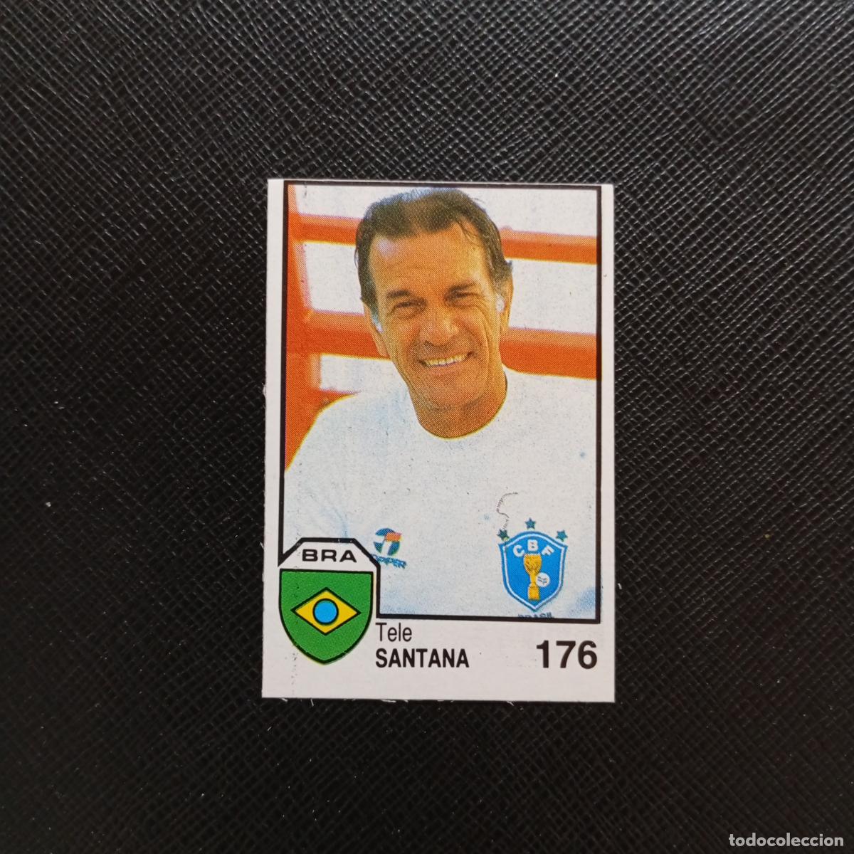 Cromos de f&uacute;tbol: 176 SANTANA BRASIL BARNA MEXICO MUNDIAL 1986 CROMO FUTBOL 86 - SIN PEGAR - A106 PG253