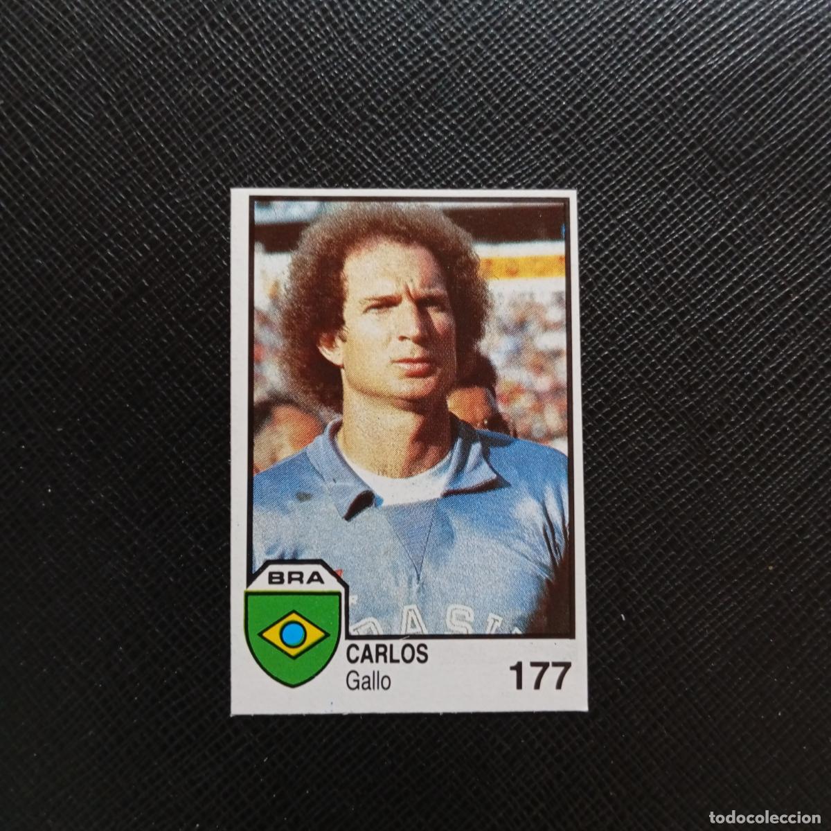 Cromos de f&uacute;tbol: 177 CARLOS BRASIL BARNA MEXICO MUNDIAL 1986 CROMO FUTBOL 86 - SIN PEGAR - A106 PG271