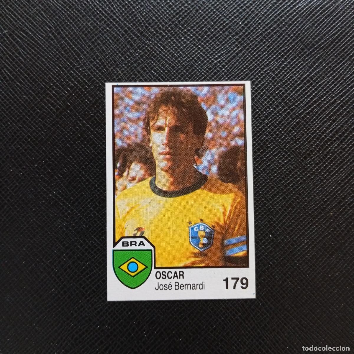 Cromos de f&uacute;tbol: 179 OSCAR BRASIL BARNA MEXICO MUNDIAL 1986 CROMO FUTBOL 86 - SIN PEGAR - A106 PG271