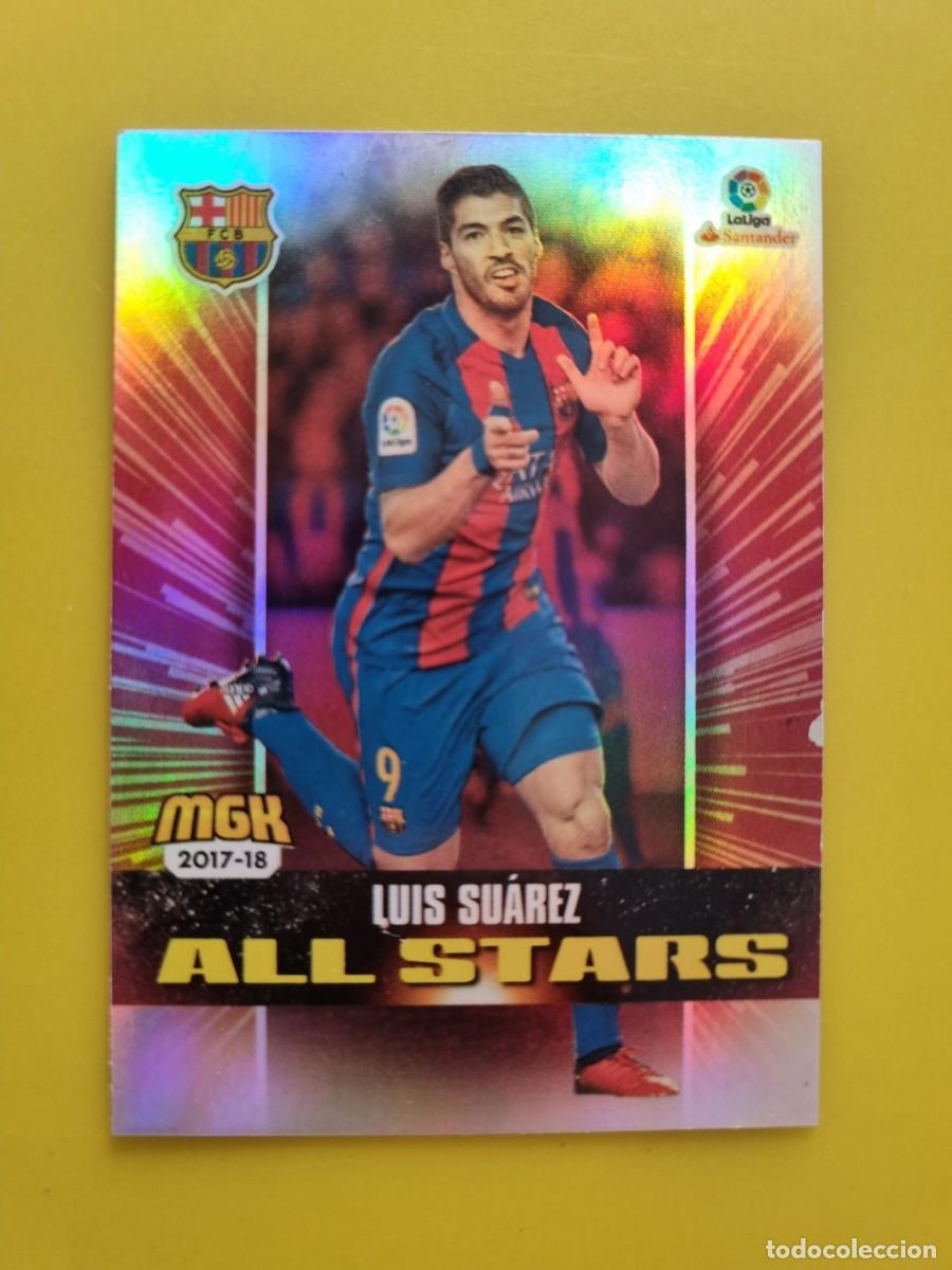 Cromos de f&uacute;tbol: CROMO FUTBOL MEGACRACKS 106 LUIS SUAREZ ALL STARS FC BARCELONA 17 18 2017 2018 AR1026