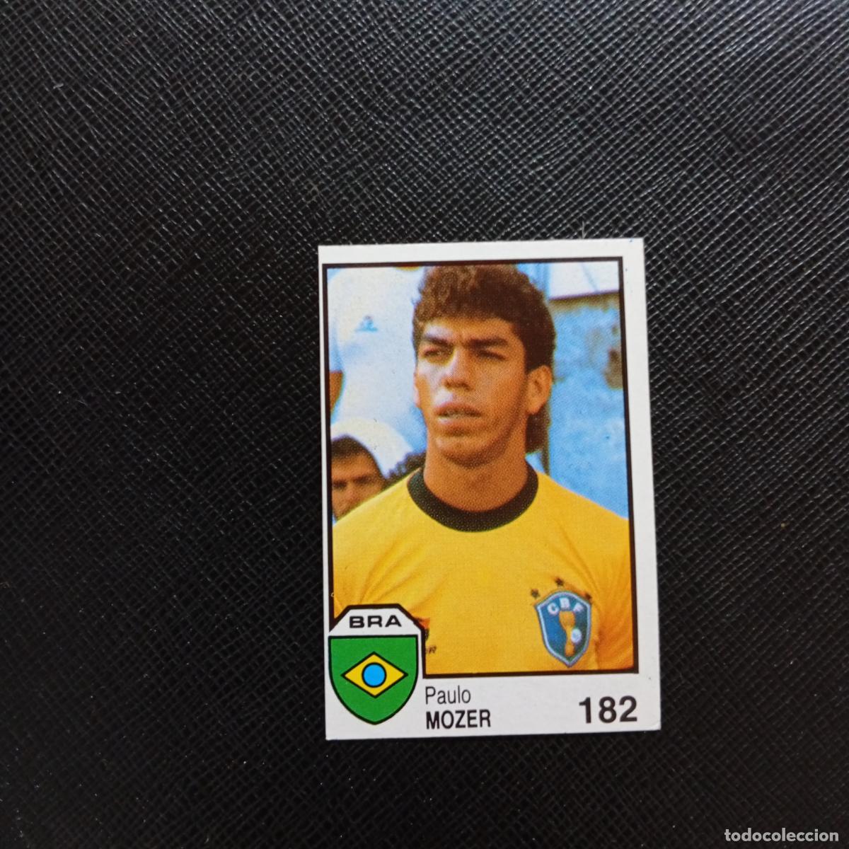 Cromos de f&uacute;tbol: 182 MOZER BRASIL BARNA MEXICO MUNDIAL 1986 CROMO FUTBOL 86 - SIN PEGAR - A106 PG280