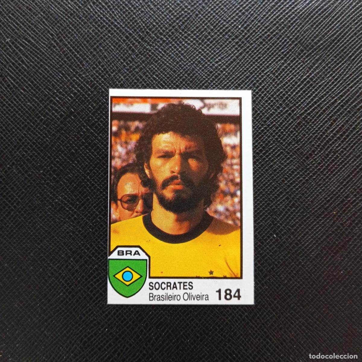 Cromos de f&uacute;tbol: 184 SOCRATES BRASIL BARNA MEXICO MUNDIAL 1986 CROMO FUTBOL 86 - SIN PEGAR - A106 PG289