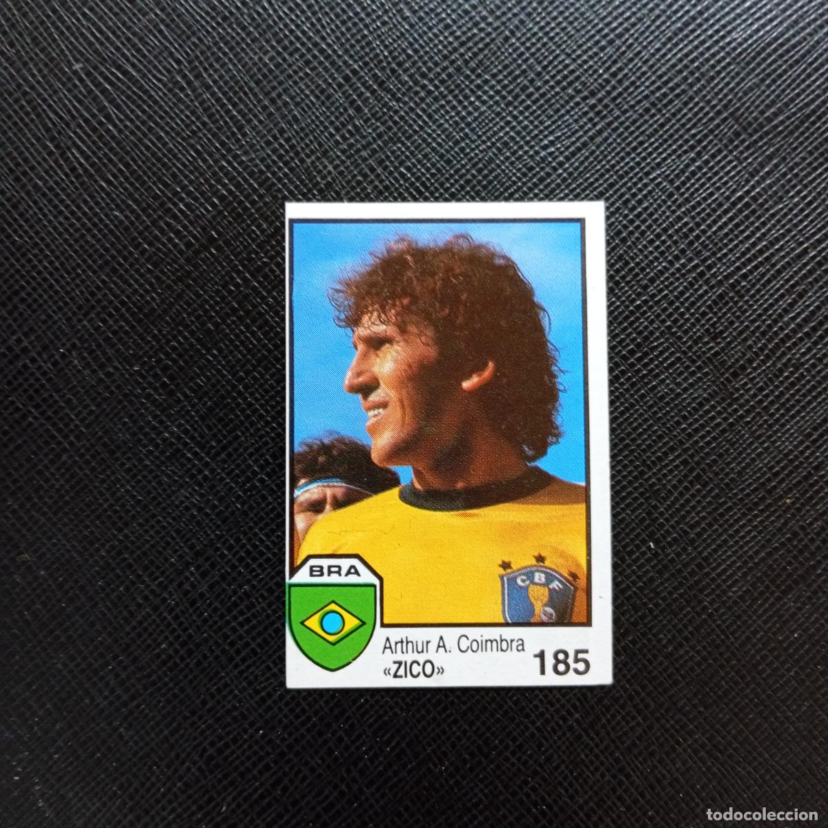 Cromos de f&uacute;tbol: 185 ZICO BRASIL BARNA MEXICO MUNDIAL 1986 CROMO FUTBOL 86 - SIN PEGAR - A106 PG289