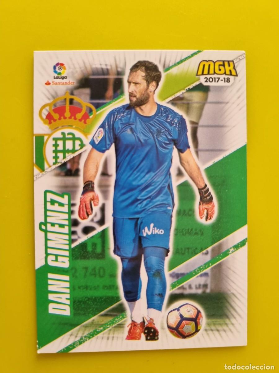 Cromos de f&uacute;tbol: CROMO FUTBOL MEGACRACKS 111 DANI GIMENEZ REAL BETIS 17 18 2017 2018 AR1026