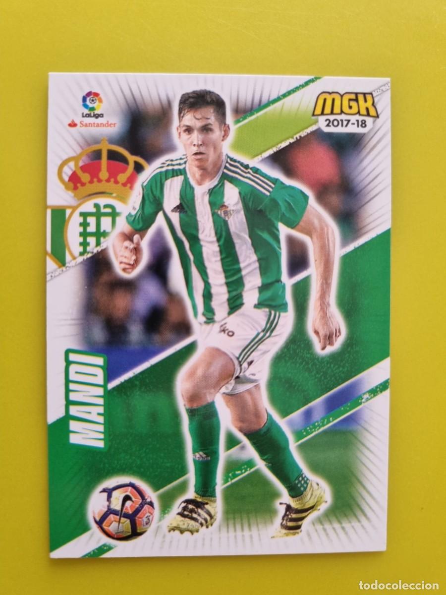 Cromos de f&uacute;tbol: CROMO FUTBOL MEGACRACKS 114 MANDI REAL BETIS 17 18 2017 2018 AR1026